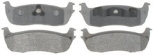 ACDelco 14D711M Advantage Semi-Metallic Rear Disc Brake Pad Set