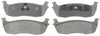 ACDelco 14D711M Advantage Semi-Metallic Rear Disc Brake Pad Set