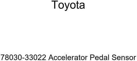 Toyota 78030-33022 Accelerator Pedal Sensor