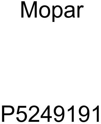 Mopar P5249191 Water Neck Outlet