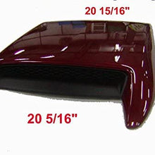 Xtreme Autosport Unpainted Hood Scoop Compatible with 2006-2010 Dodge Charger SRT SRT8 HS0010