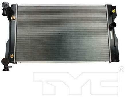 New Radiator For 2009-2013 Toyota Corolla And Matrix 1.8 Litire, For Models Built In Japan, 27.25in Top Mount Width, Made Of Plastic And Aluminum TO3010334