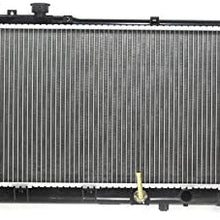 Radiator - Pacific Best Inc. For/Fit 2447 01-03 Mazda Protege 1.6/2.0L Automatic (WITH A/C)