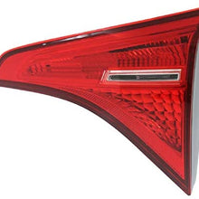 Koolzap For 17-19 Corolla Inner Taillight Taillamp Rear LED Tail Light w/Bulb Right Side