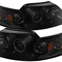 Spyder Auto 5078469 LED Halo Projector Headlights Black/Smoked