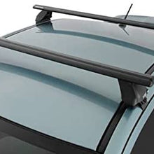 Rhino Rack 2015-2019 Compatible with GMC Canyon Chevrolet Colorado 4dr 2dr Pick Up Crew Cab Extended Cab 2013-2019 Compatible with S10 4dr Pick Up Double Cab Vortex 2500 Black 2 Bar Roof Rack JA2225