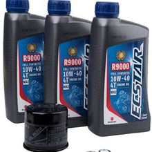Suzuki ECSTAR R9000 10W-40 Full Synthetic Oil Change Kit for Suzuki King Quad 750AXi 2011-2018