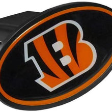 NFL Cincinnati Bengals Plastic Logo Hitch Cover, Class III