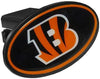 NFL Cincinnati Bengals Plastic Logo Hitch Cover, Class III