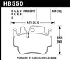 Hawk Performance HB550F.634 HPS Performance Ceramic Brake Pad