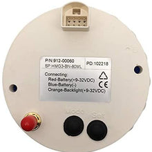 ELING 3-3/8" GPS Speedometer Odometer 0-80MPH 0-120KM/H Milometer 9-32V with 8 Different Backlight