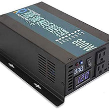 WZRELB Backup Power Off Grid Pure Sine Wave Inverter 800W 24Vdc to 120Vac 60Hz USA Outlets Power Converter, (RBP80024B1)