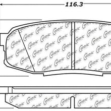 Centric (103.13040) Brake Pad, Ceramic