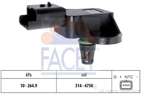 Facet - Turbocharger Boost Sensor - 10.3137