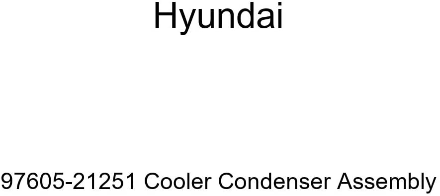 Genuine Hyundai 97605-21251 Cooler Condenser Assembly