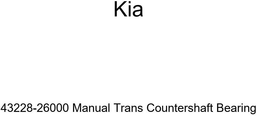 Kia 43228-26000 Manual Trans Countershaft Bearing