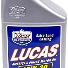 Lucas Oil Products LUC10276 SAE 10w30 Motor Oil, 1 Quart, 1 Pack