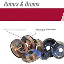 DK1604-6 Rear Rotors and Semi-Metallic Brake Pads