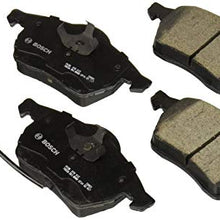 Bosch BC687A QuietCast Premium Ceramic Disc Brake Pad Set For Select Audi 100 Quattro, A4 Quattro, A6, A8, A8 Quattro, TT, TT Quattro; Volkswagen Beetle, Golf, Jetta; Front