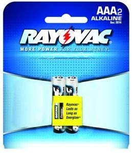 Rayovac 824-2-24PK Alkaline Battery (AAA CELL 2PK)