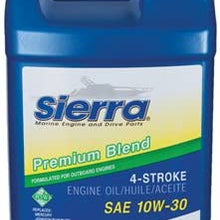 Sierra 18-94203 Oil 10W30 4 Stroke Outboard Gl @6- Made by Sierra