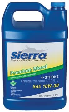 Sierra 18-94203 Oil 10W30 4 Stroke Outboard Gl @6- Made by Sierra