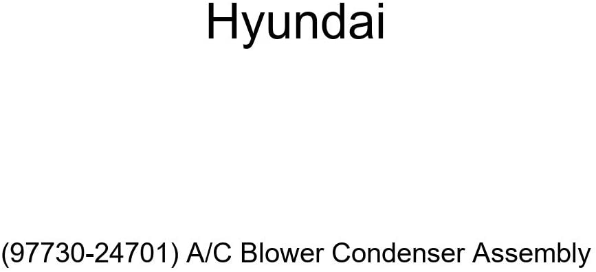 Genuine Hyundai (97730-24701) A/C Blower Condenser Assembly