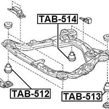 FEBEST TAB-513 Body Bushing