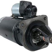 DB Electrical SBO0107 Starter Compatible With/Replacement For Aifo Industrial Engine Marine Diesel 1978-1983, 8141 8361 Diesel, Fiat Hesston Tractor 100.9 110.9 1415.9 130.9, Others 4713806 4719666