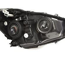 CarPartsDepot TO2502214 Front Facial Head Light Lamp Driver Side Fit 2012-2013 Toyota Prius C