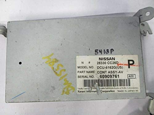 REUSED PARTS Information-GPS-tv Main Control Fits 07-09 Quest 28330 CC26D 28330CC26D