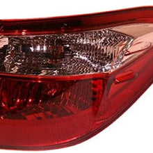 Koolzap For 17-19 Corolla 1.8L Taillight Taillamp Rear Tail Light Lamp w/Bulb Right Side