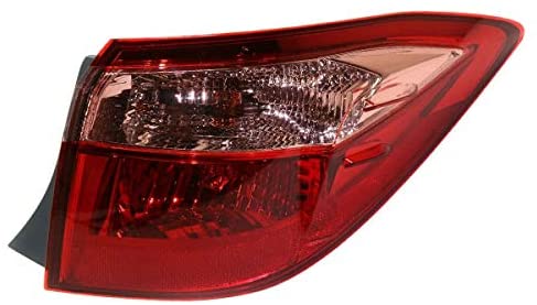 Koolzap For 17-19 Corolla 1.8L Taillight Taillamp Rear Tail Light Lamp w/Bulb Right Side