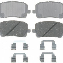 ACDelco 14D923CH Advantage Ceramic Front Disc Brake Pad Set with Hardware