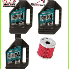 RPM Arctic CAT DVX 400 2004–2008 Maxima Premium 4-Stroke Oil 10W-40 OiI KIT