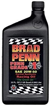Brad Penn Oil 7157 V2 20W50 Hp Motorcycle 12Qt