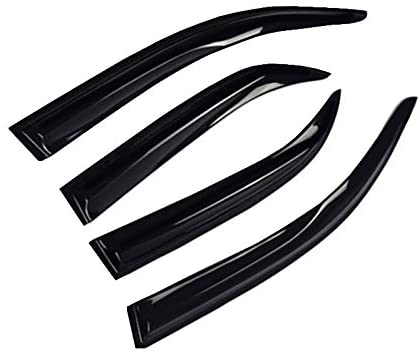 Gldifa Wind Deflector fit 2002-2006 Honda CR-V Smoke Sun/Rain Guard Window Visors