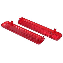 NewYall Pack of 2 Rear Left Driver and Right Passenger Side Door Red Reflector Panel