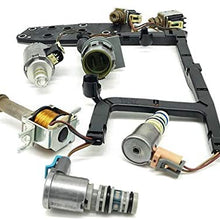 4L60E 4L65E Remanfactured Transmission Solenoid Kit W/Harness Compatible with 2003-2005