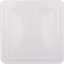 OCPTY Replacement White Universal RV Roof Vent Cover 14 x 14 Trailer Camper VL200-W Vent Lid Fresh Air Rain Ventilation