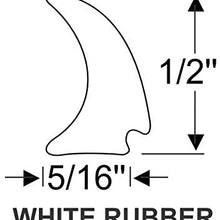 Steele Rubber Products RV White Window Edge Weatherstrip - Sold and Priced by The Foot 70-4090-257