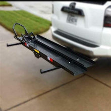 Cargo Carriers 600 LBS Motorcycle Carrier Dirt Bike Rack Heavy Duty with Loading Ramp