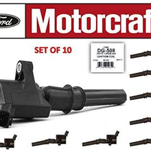 10 FORD MOTORCRAFT IGNITION COIL DG508 FORD 4.6L 5.4L 6.8L V8 V10 ENGINE