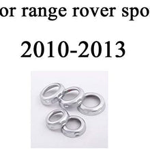 TongSheng 5pcs Chrome Volume and Air Conditioning Knobs Trim for Land Rover Discovery 4 LR4 2010-2016 RRS 2010-2013 Freelander 2 2013-2015