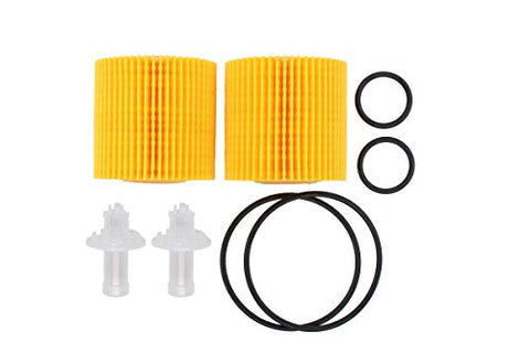 NewYall 04152-YZZA1 - Filtro de aceite (2 unidades)