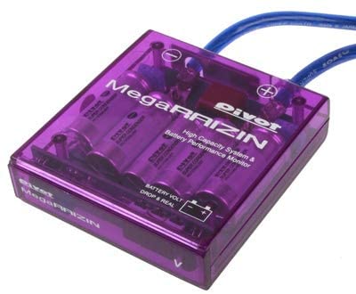 NFNFQQ PIVOT Mega Raizin regulator, high-capacity system and battery performance monitor, DC 12V