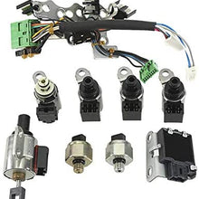 9PCS CVT JF011E RE0F10A F1CJA Remanufactured Valve Body Solenoids Compatible with Nissa-n Altima Rogue Sentra