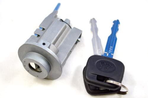 PT Auto Warehouse ILC-257L - Ignition Lock Cylinder with Keys - without Immobilizer