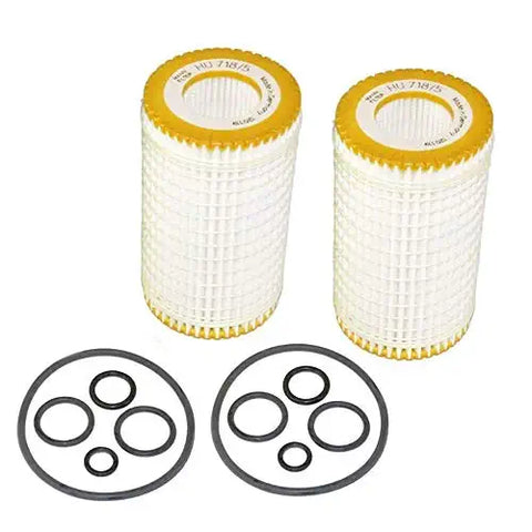HU 718/5 X Metal-Free Oil Filter Suitable for Mercedes-Benz E-class Oil Filter A0001802609 Mercedes-Benz C-class E230 E350 CLS350 Oil Grid