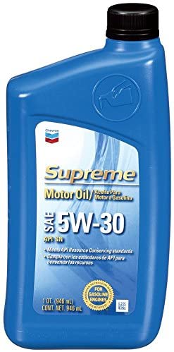 Chevron SAE 5W-30 Supreme Motor Oil - 1 Quart Bottle